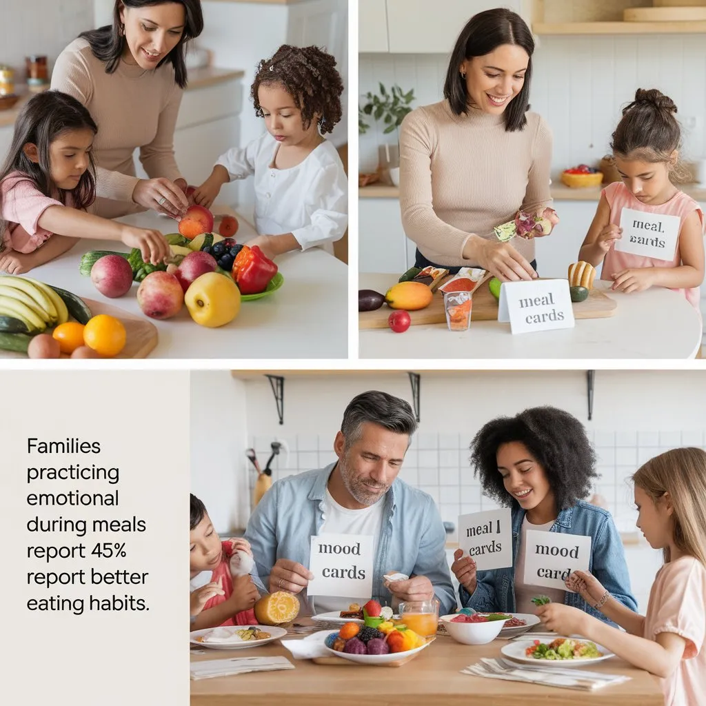 family eating healthy meals