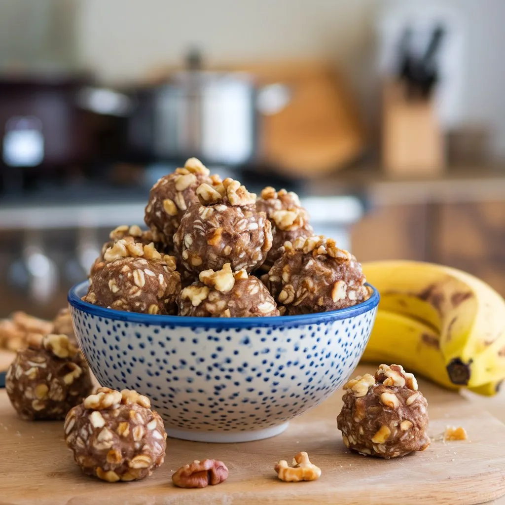 banana oats energy balls