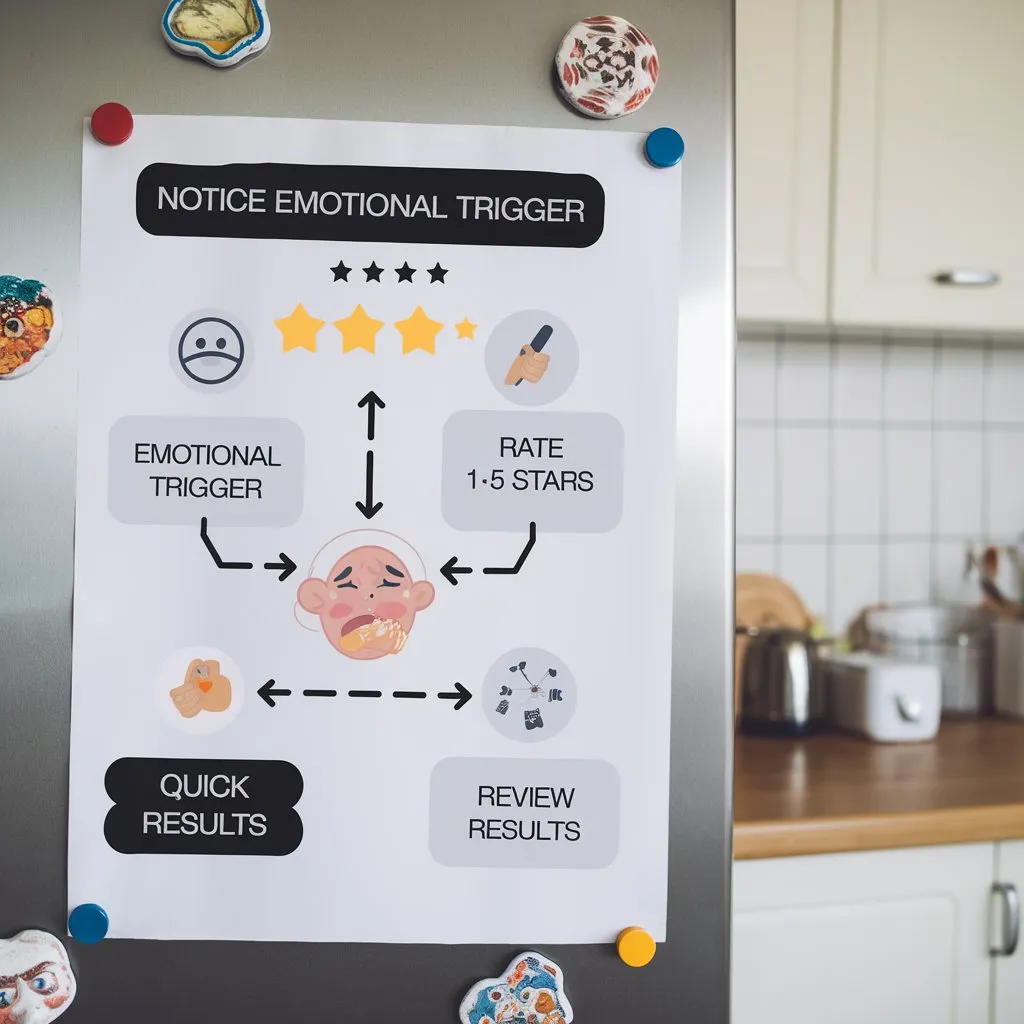 flowchart of emotional intelligence steps