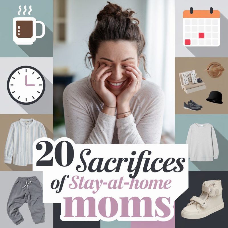 sacrifices of stay-at-home moms