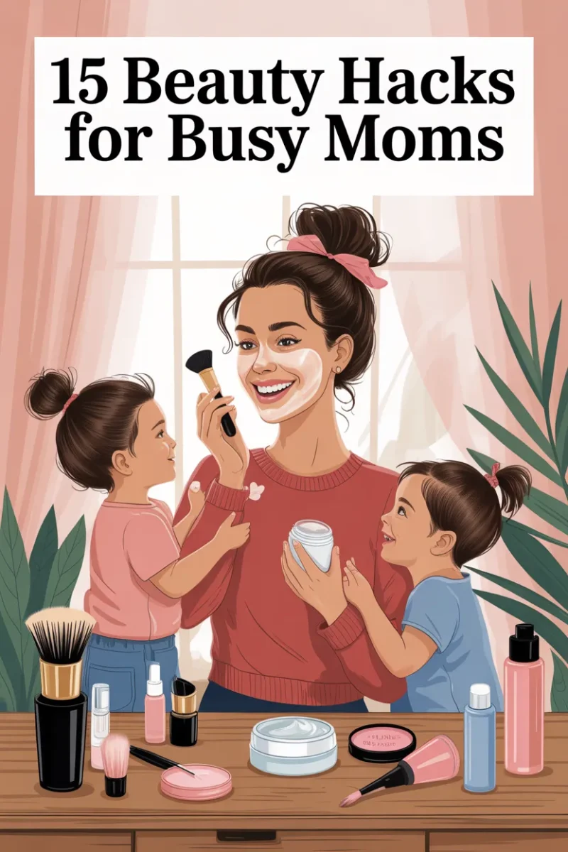 15 Beauty Hacks for Busy Moms: Quick and Easy Tips for Looking Great on the Go
